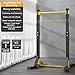 nawoefii Portable Pull Up Station, Free Standing Multi-Function Home Gym Equipment with Height Adjustment, Dip Bars & Push-Up Handles, Heavy-Duty Steel Frame for Chin-Ups/Leg Raises/Core Training Bla