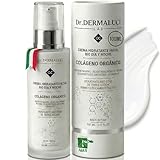 Crema Facial Hidratante 100ML BIO | Antiedad, Antirrugas, Reafirmante Dia Noche | Con Colageno Marino, Retinol, Acido Hialuronico, Vit E | Peptidos Aloe Vera | Dermatologicamente Testada Made in Italy
