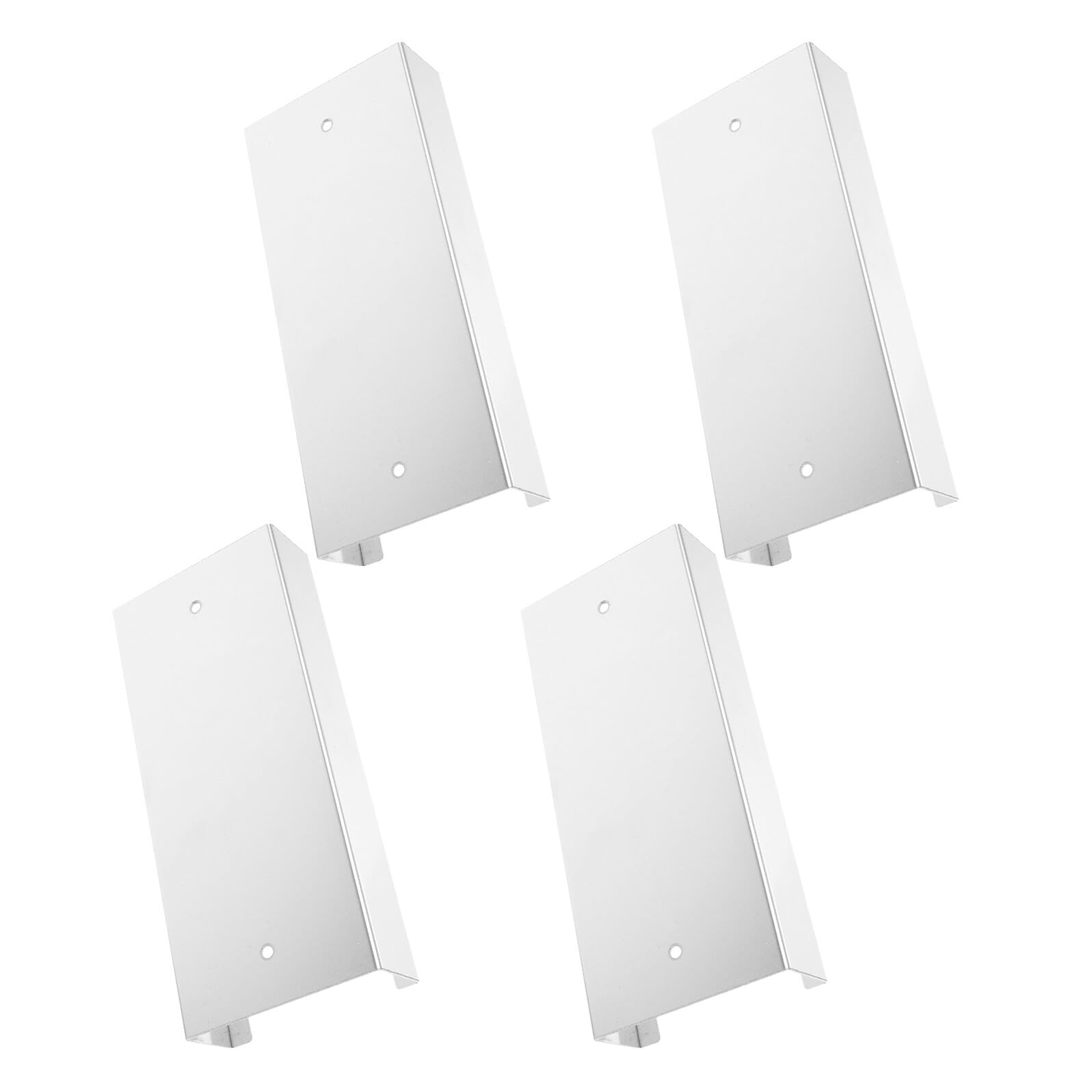 4 estantes de pared para tarros Mason – Estante de cocina de granja para gabinetes debajo del estante de almacenamiento para alimentos y condimentos, accesorio de cocina rústico
