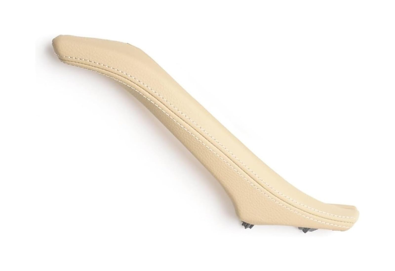 FANGZIQF Inner Door Pull Handles Left Right Interior Passenger Door Leather Pull Handle Assembly for 5 Series F10 F11 F18 520i 523i 525i 528i 535i(Right Beige)