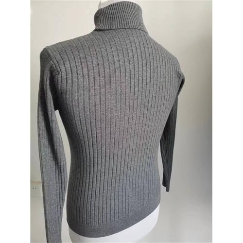 Men's Turtle Neck Textured Sweater Men Turtleneck Sweater with Twist 2PC Patterned Twist Patterned Sweaters for Men3