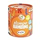 Aladine 3003134 Stempelset für Kinder, Stampo Bambino, Alphabet, 28 Holzstempel mit Stempelkissen, Holz