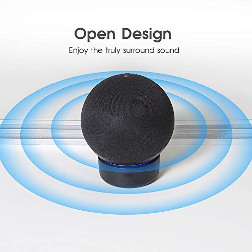 GGMM E4 Battery Base for Ec.h0 4th Generation to Make Your Ec.h0 4th Gen Portable, Black (Not Include The Speaker)