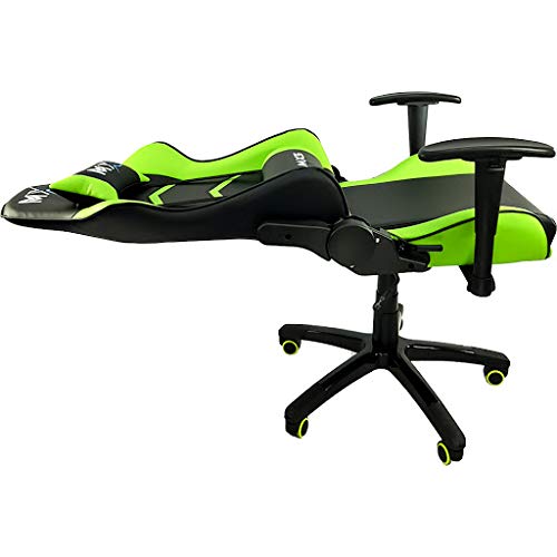 Cadeira Gamer MX5 Giratoria, Mymax, 25.009176, Preto e Verde
