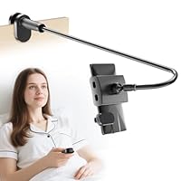 Kefotic Gooseneck Tablet Holder for Kindle Reading in Bed with Page Turner Remote, Hands Free Desk Bedside Lazy Arm Stand for Kindle Accessories, Gifts for Readers