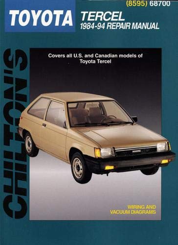 Toyota Tercel, 1984-94 (Chilton Total Car Care Series Manuals)