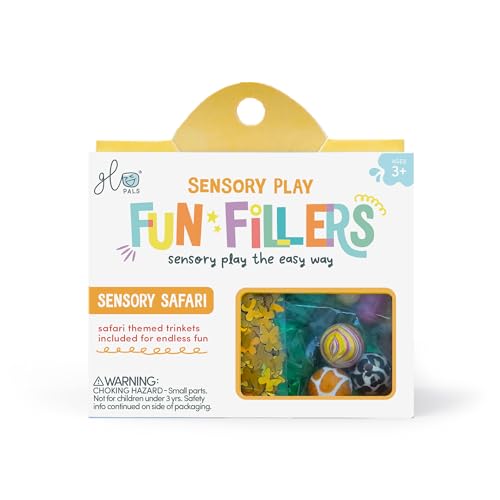 Glo Pals Lustige Füllungen sensorisches Spielzeug für Kinder sensorische Safari