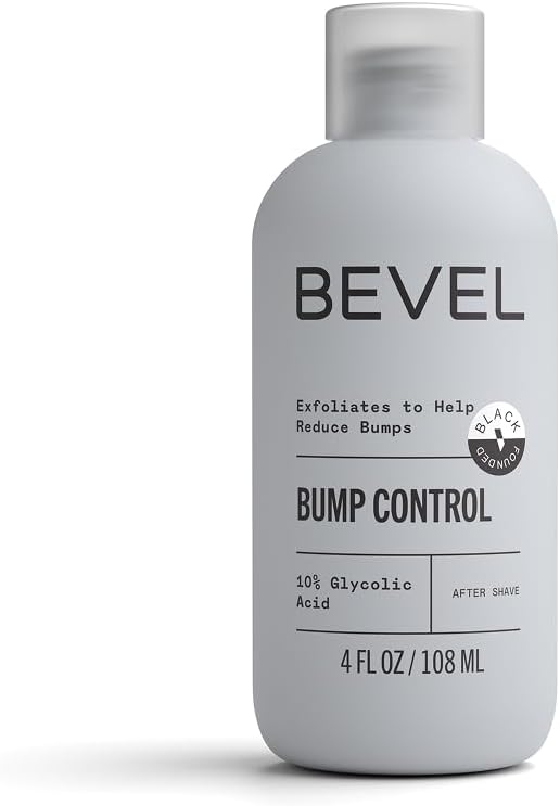 Bevel Essentials Post Shave Bump Control After Shave Cream with Green Tea and Glycolic Acid to Help Avoid Ingrown Hairs and Reduce Razor Bumps, 4 Fl Oz