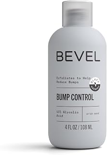 Bevel Essentials Post Shave Bump Control Cream (Green Tea + Glycolic), 4 fl oz