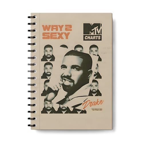 Image of Drake Artist Wiro Journal Notebook | 80 gsm Paper With 350GSM Hard Cover | Unruled | Pages - 160 | A5 Size | Wiro Binding | Versatile for School, Home & Office