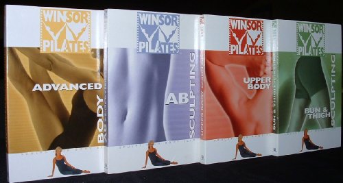 Winsor Pilates Basic 4 DVD Workout Set (Bun & Thigh Sculpting, Upper Body Sculpting, Ab Sculpting, & Advanced Body -  AantnaSR