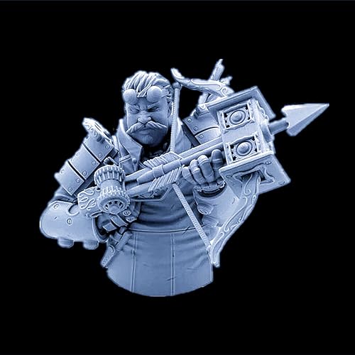 Buste de samouraï en résine kit de modélisme pour atelier peinture figurine 1/10 7p4A-3