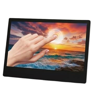 Monitor Portátil Touchscreen Ultrafino 11.6" 60Hz Resolução HD 1366x768px para Entretenimento e Trabalho