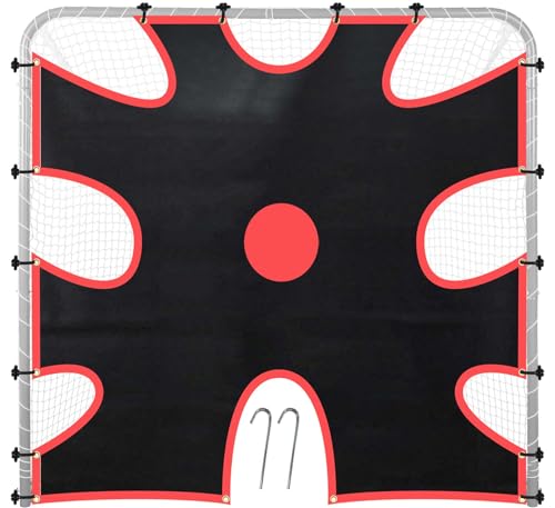 Doubleriver 6 x 6 ft Lacrosse Shooting Target Tarp Goal Sheet