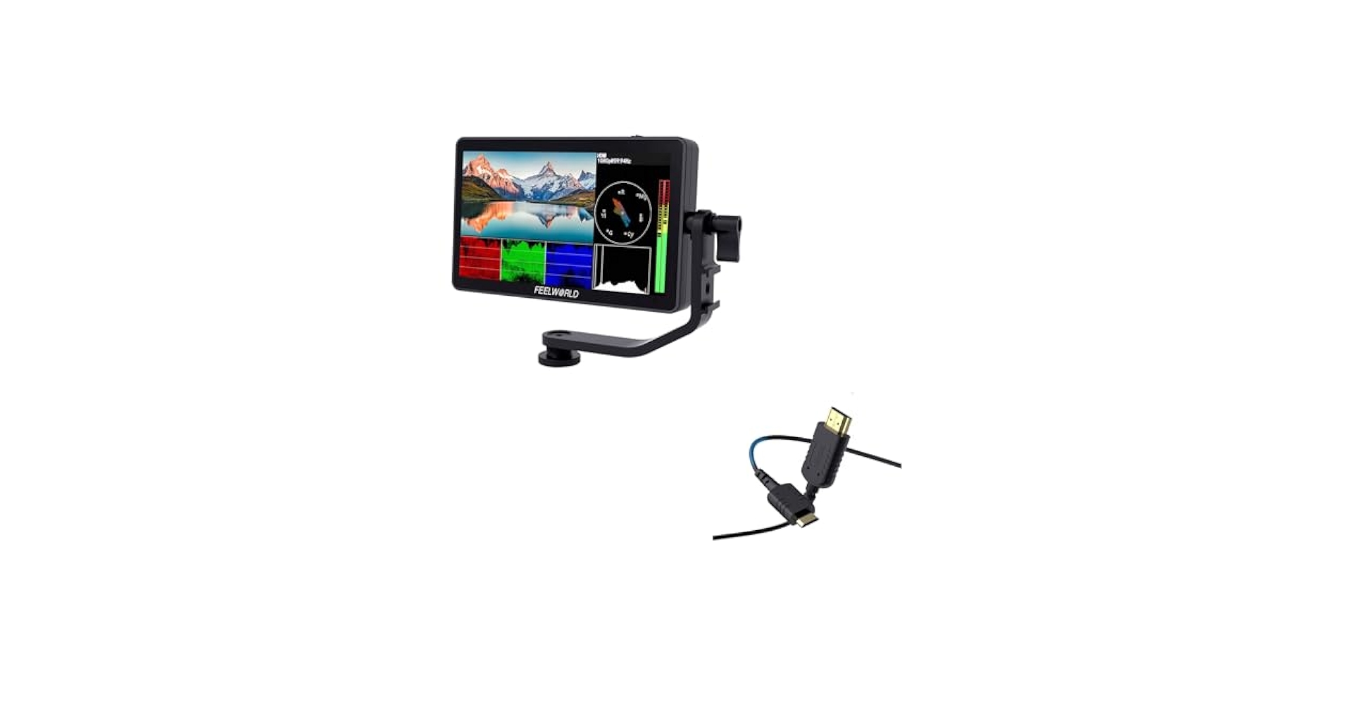 その他 FEELWORLD F6 PLUS Amazon.com: FEELWORLD F6 Plus Camera Monitor with 1× Mini