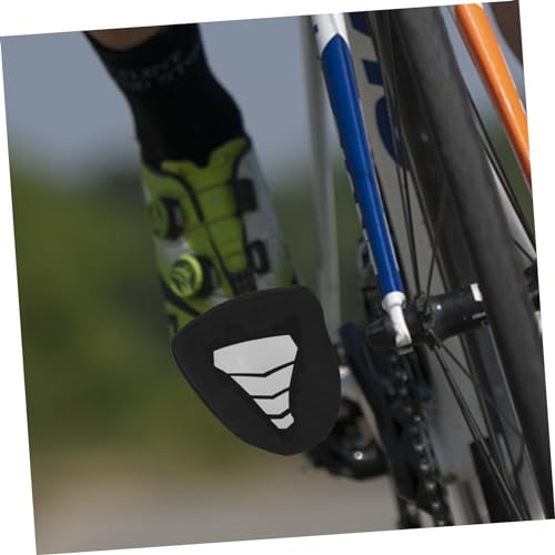 Cubiertas para zapatos de ciclismo, 1 par, cubiertas frontales para calzado de bicicleta, protectoras de punta, neopreno, impermeables, reflectantes, para uso en exteriores y carretera miniatura 3