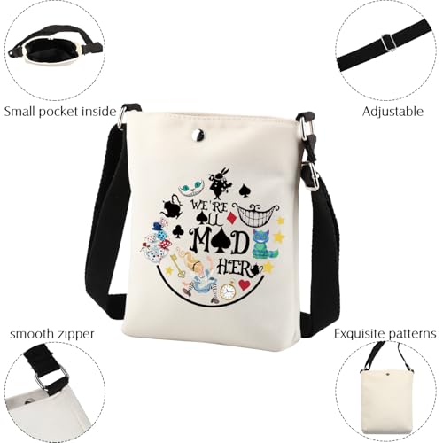 BNQL ﻿ Alices Crossbody Bag Princess Alices Gifts Alices Inspired Gift Fairy Tale Gifts Alices Cell Phone Purse3