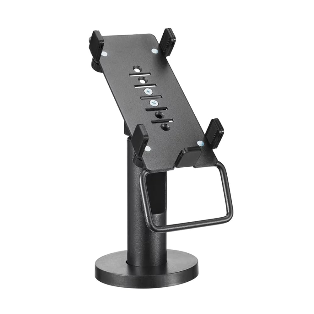 Skill Tech SH 006PS, Universal Swivel & Tilt Credit Card Terminal Stand, Fine Texture Black