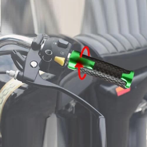 Puños NMAX 155 para viajes urbanos cómodos manillar de motocicleta de 22mm color plata 3