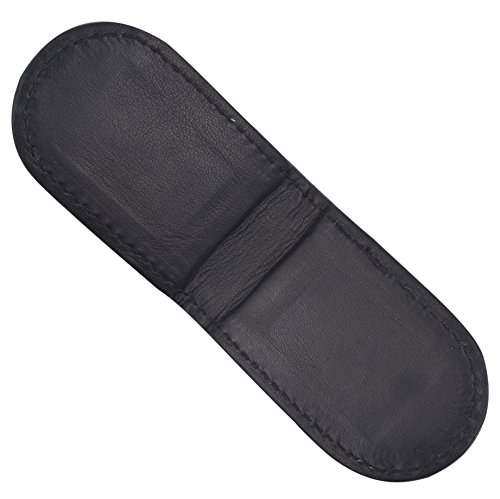 Men's Genuine Leather Strong Magnetic Money Clip USA Logos4