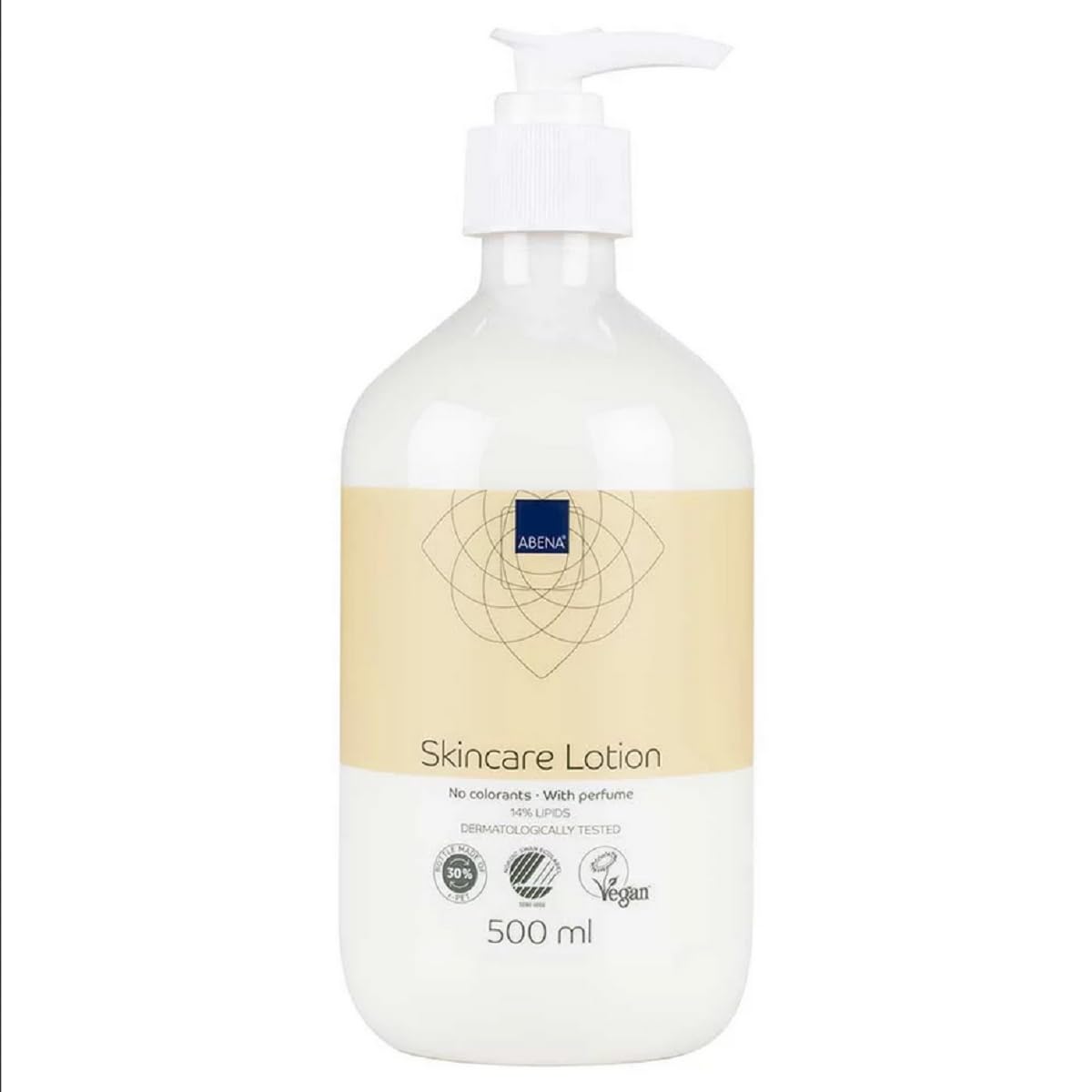 ABENASkincare Lotion, Colourant and Fragrance Free, 14% Lipids - 500 ml