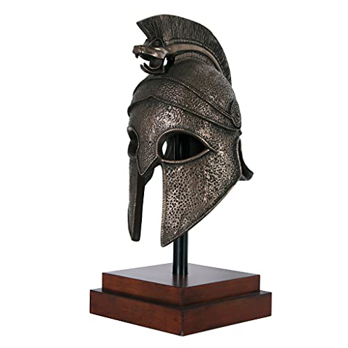 Design Toscano Macedonian Battle Helmet Museum Sculpture #TOP4