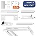Window Air Conditioner Support Bracket, Universal Ac Window Bracket No Drilling and Tools Required, Heavy Duty Steel Holds Up to 220lbs, Fits Single Or Double Hung Windows, with Installation Manual