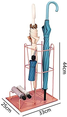 Support de parapluie pour parapluies longs et courts XMING rose
