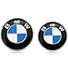 Produktbild LODYPERO Logo Emblems Motorhaube Und Kofferraum, Emblem Logo Ersatz 82 Mm + 74 Mm Für ALLE Modelle BMW E30 E36 E46 E34 E39 E60 E65 E38 X3 X5 X6 3 4 5 6 7 8