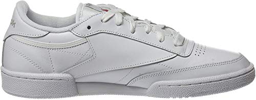 Reebok Club C 85, Deman Niedrig, Elfenbein (White/light Grey), 37.5 EU