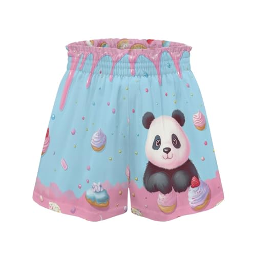 Girls Shorts 1-16 Kids Athletic High Waisted Running Swim Yoga Cute Graphic Shorts Pants4