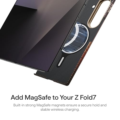 Coque Z Fold 7 compatible MagSafe fine et légère en aramide - 7