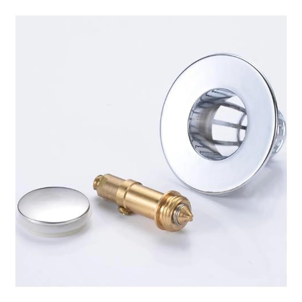 Tappo per lavabo da bagno, filtro di scarico per vasca da bagno, filtro per capelli (5 pezzi)