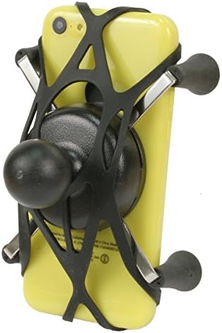 Texel WebGrip with RAM Mount X-Grip Phone Cradle B-Ball 1 inch (Black) TXL-RAM-HOL-UN7B
