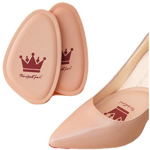Set de 4 almohadillas delanteras para zapatos de tacón de mujer miniatura 1