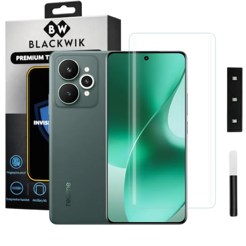 Image of Blackwik UV Curved Tempered Glass for Realme 15 5G / Realme 15 Pro | 1-Pack