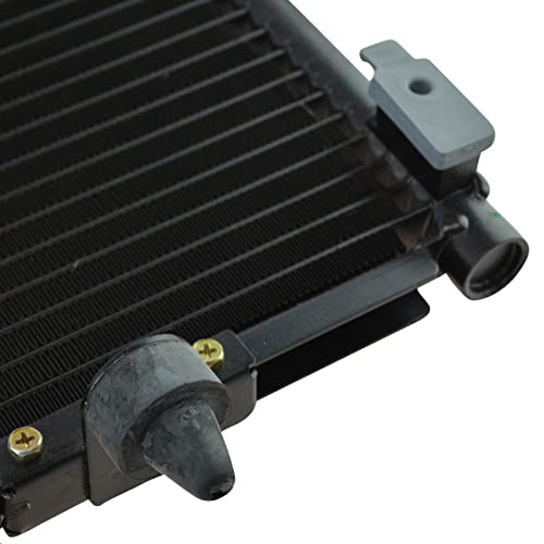 Image of TRQ A /C Condenser and Receiver Drier Assembly Compatible with 2009-2013 Subaru Forester 2008-2016 Impreza 2013-2015 XV Crosstrek 2016-2017 Crosstrek 2015-2019 WRX