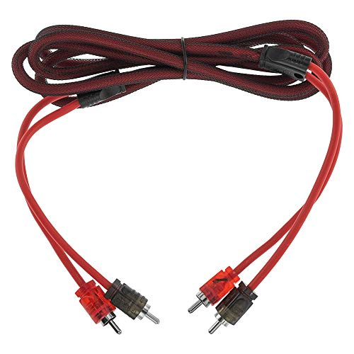 Image of DS18 R6 Ultra Flex RCA Male to 2-Male RCA Cable, Y Splitter Design, (6 Feet)