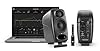 IK Multimedia iLoud Micro Monitor Pro - Pair - 2-Way bi-amped, highly portable, digitally controlled compact reference studio monitors. X-MONITOR. Incl. ARC calibration mic. Black. #3