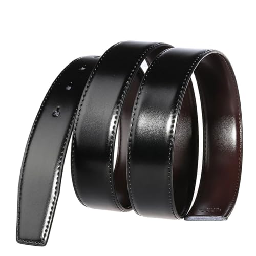 Men's Leather Belt Alloy Pin Buckle Belt 130Cm Reversible Belts Male Business Office Work Belt4