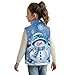 TOADDMOS Cute Snowman Full Zip Vest Comfortable Girls Sleeveless Vests Size 2T Stylish Lightweight Sleeveless Jackets Outerwear with Pockets Fashion Warm Winter Coat with Pocket