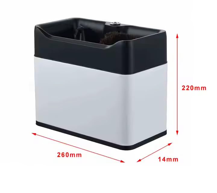 Image of Kaapi Solutions Portafilter Cleaner for Espresso Machines - Deep Cleaning Brush for Espresso Coffee Makers, Stubborn Residue Removal, Efficient and Easy to Use