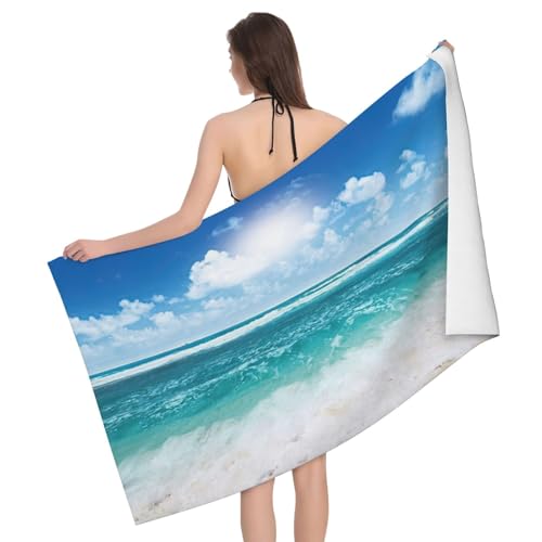 Serviette de bain microfibre anti humidité séchage rapide douche