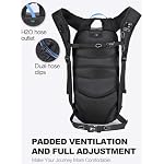 Hydration Backpack, Lightweight Hydration Pack with 2L Water Bladder, 6L Water Backpack for Men Women Cycling, Hiking, Mountain Biking, Skiing - Image 5