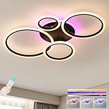 ✅ Installation Polyvalente et Design Compact Avec ses dimensions compactes de 82x55cm, ce plafonniers s'intègre parfaitement dans tous les intérieurs. Son design épuré convient comme luminaire plafonnier chambre ou éclairage pour salon, apportant une touche d'élégance moderne.