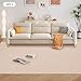 Self Adhesive Carpet Tiles 20x20 Inch, Square Peel and Stick Floor Carpet, Beige Camel Removable Rug Tiles with Bitumen Backing, Easy DIY Installation for Bedroom Living Room Office, No Tools Needed