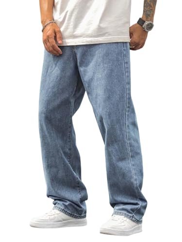 Image of KOTTY Mens Mid Rise Straight Jeans