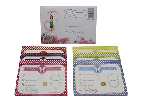 Official Tooth Fairy Certificates (12 certificate)