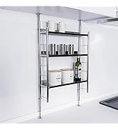 Amazon｜TUBASAN 公式ショップ 燕三条 ステンレス 調味料ラック ワイド