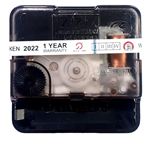 Image of A Product of SONAM Quartz, Sweep Movement Machine for Wall Clock (Made in India 100%) (SONAM Quartz 17 MM)